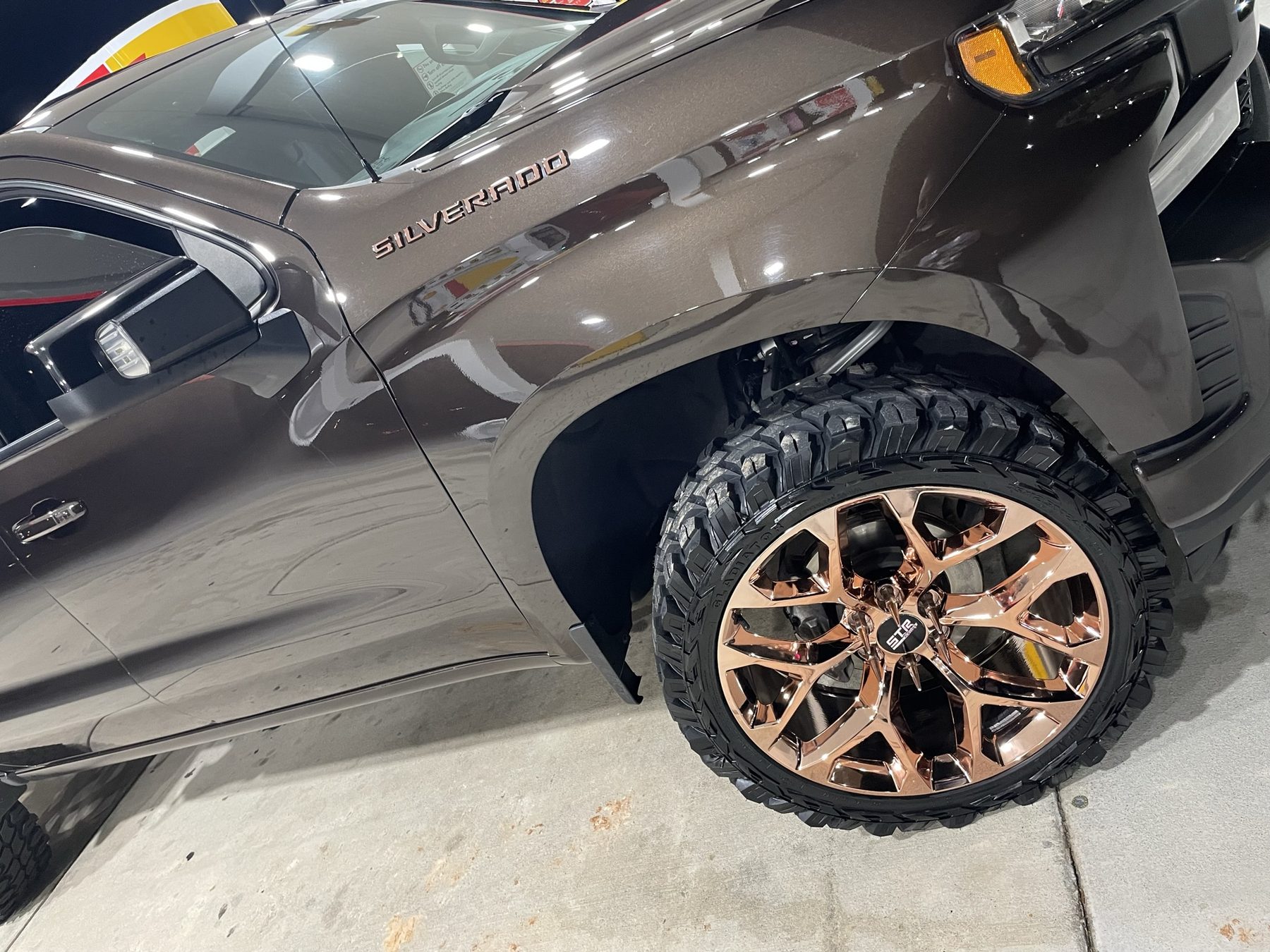 Rosey build detail